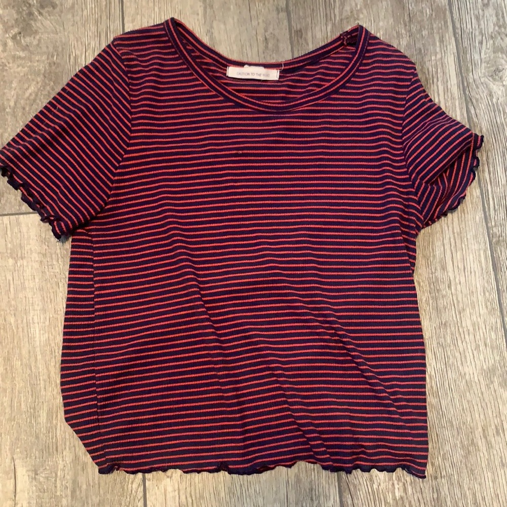 Crop top short sleeve